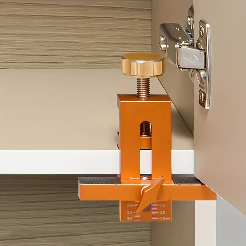 Cabinet Hinges - Adjustable Cabinet Door Mounting Jig with