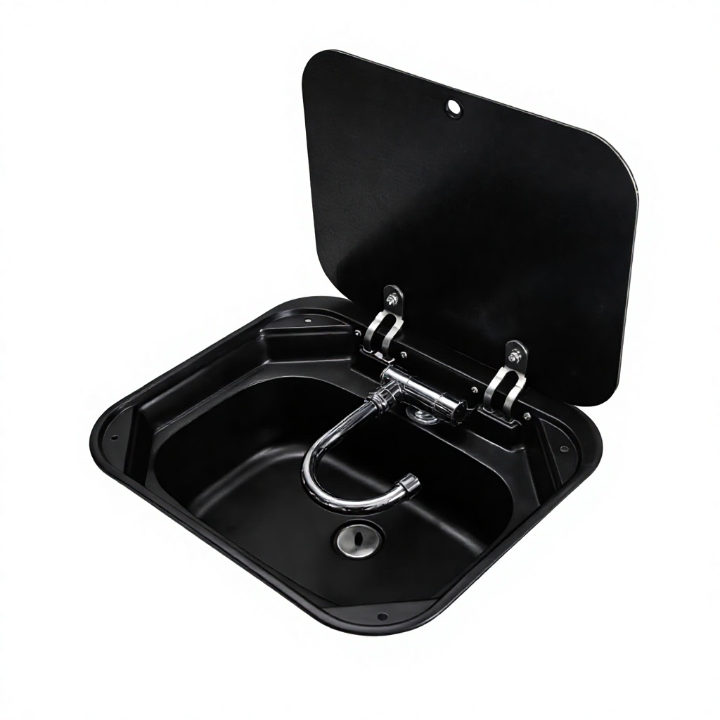 Faucet - Cross-border Exclusive RV Sink Folding Flip-up
