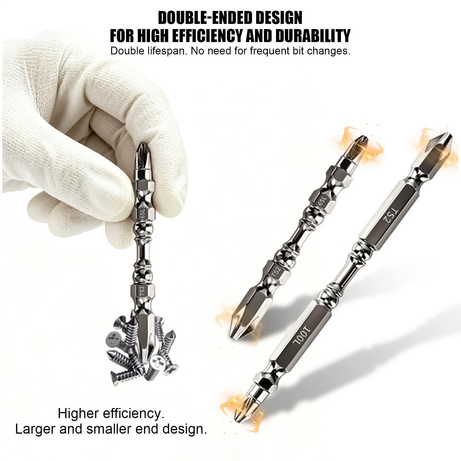 Drill Bits - Screwdriver Bit Set Magnetic Heavy Duty