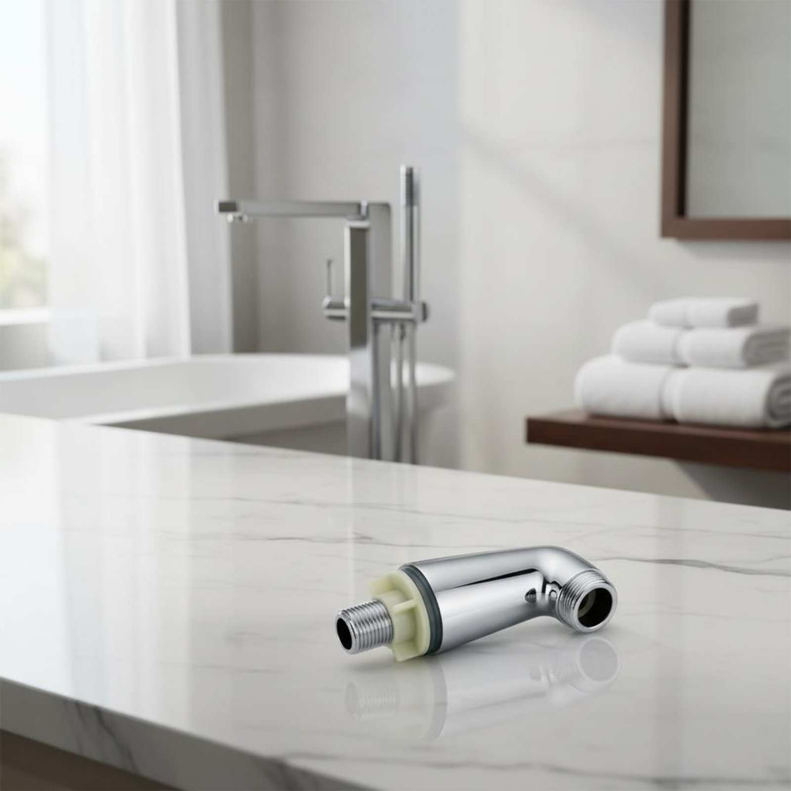 Faucet - 2 Pieces Bathtub Faucet Mounting Legs