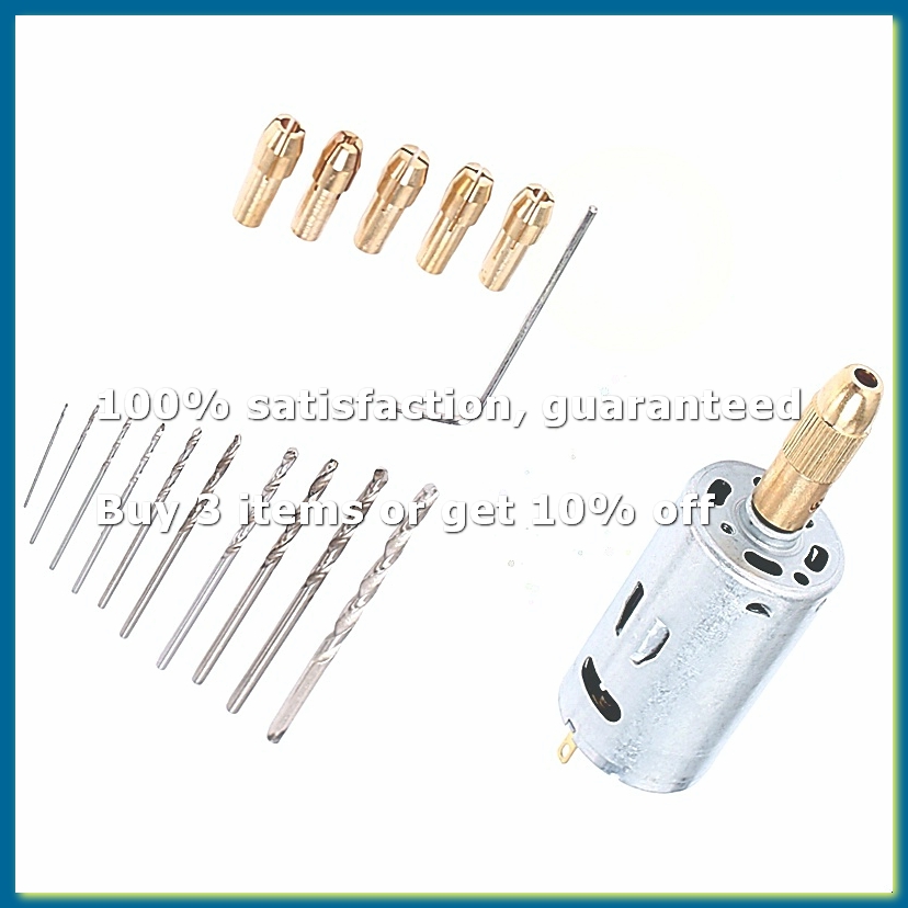 Drill Bits - Mini Electric Hand Drill Bit Set