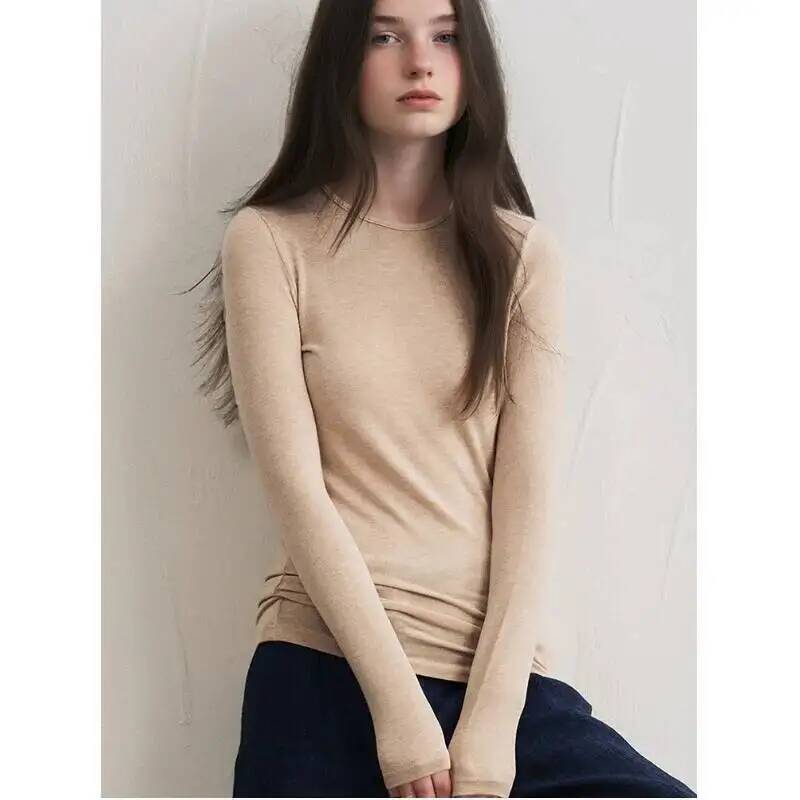 Wallpaper - Women Cashmere Blend Long Sleeve Top