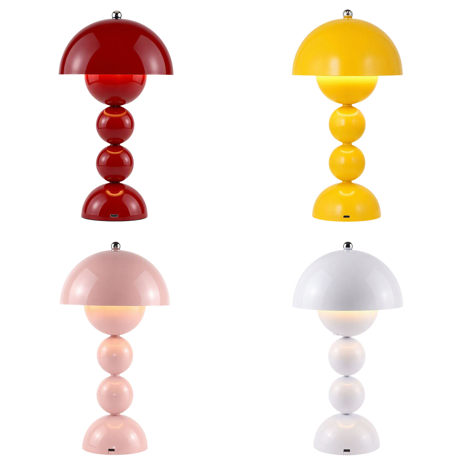 Light Switch - Vintage Mushroom Table Lamp USB LED
