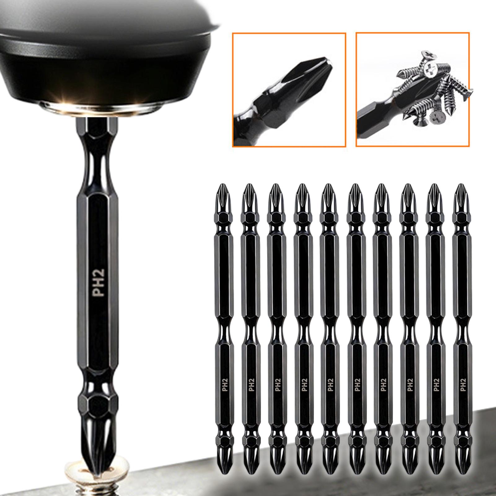 Drill Bits - Magnetic Bits Double-Ended Magneic Milled Drill
