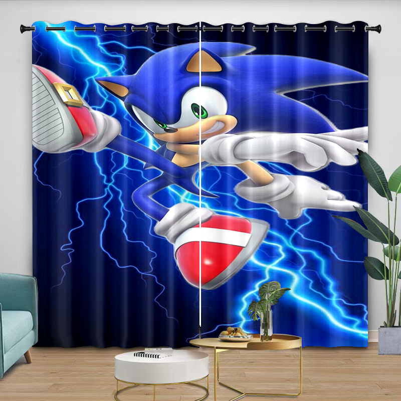 Curtains sonic Cartoon Digital - огляд і ціна Curtain Rods