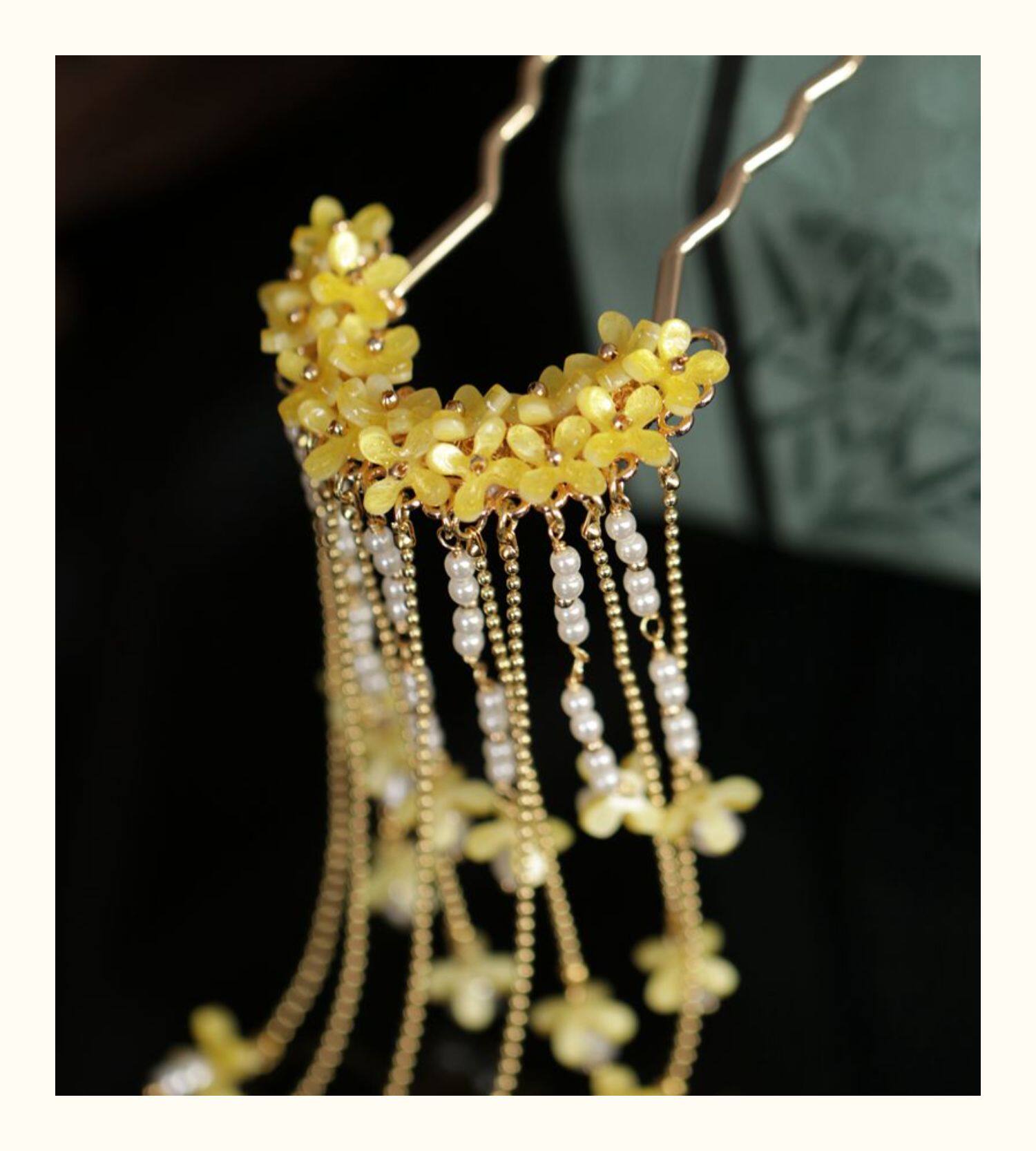 Ancient Style Osmanthus Hairpi - огляд і ціна Curtain Rods
