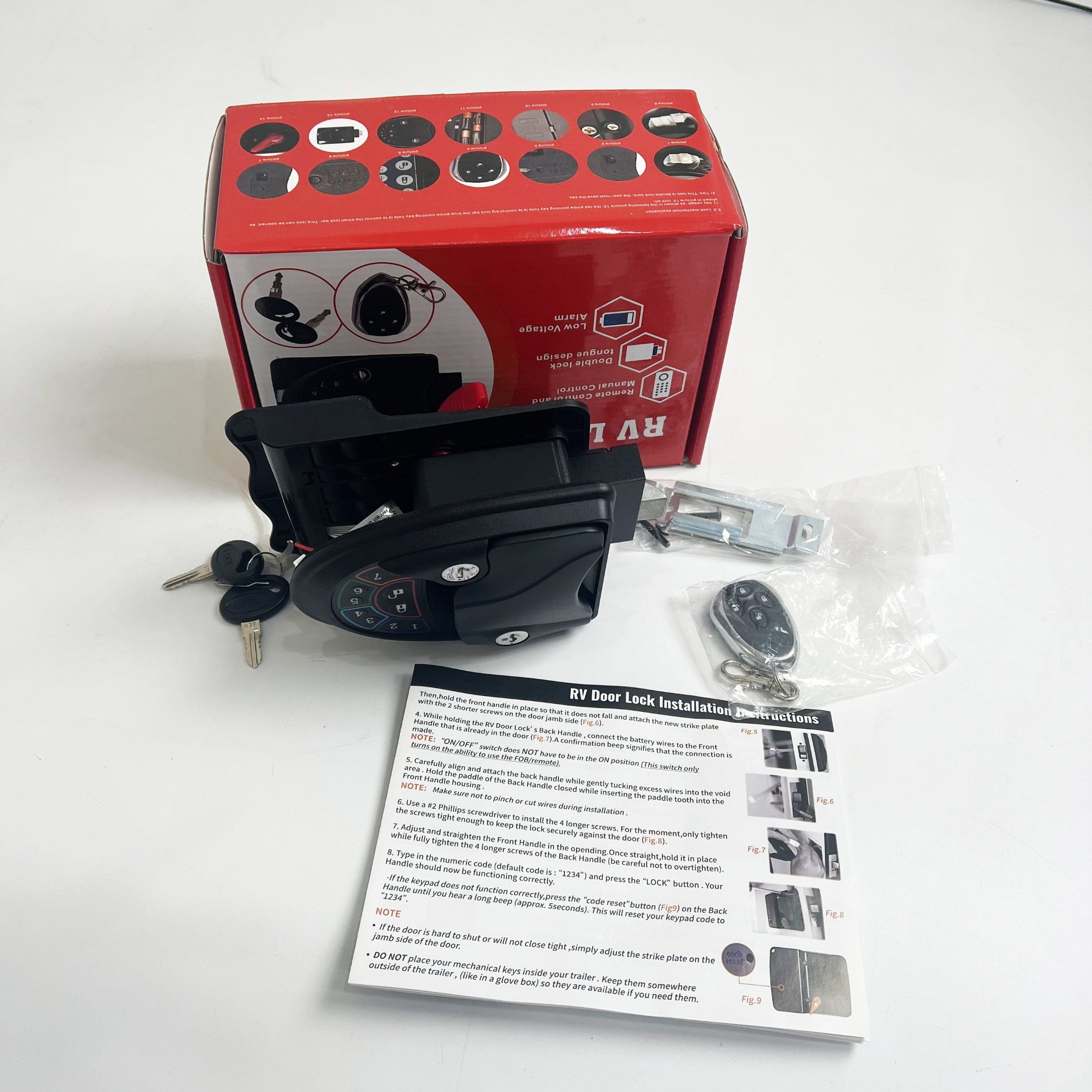 Door Coded Lock With Remote Co - огляд і ціна Door Lock
