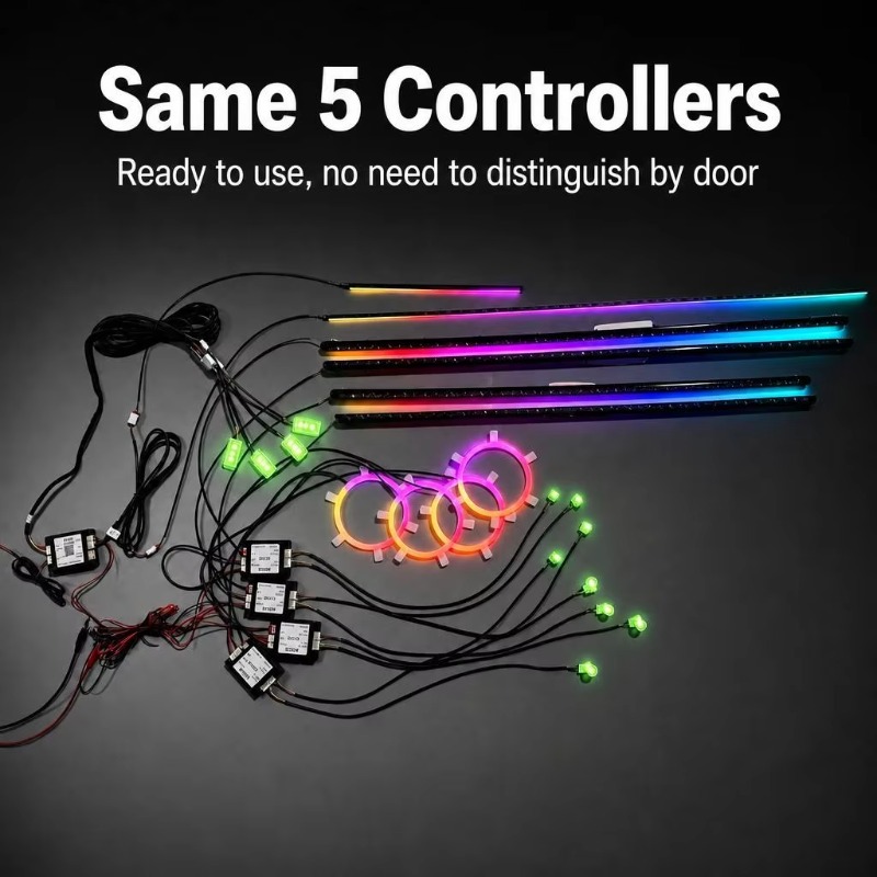 Car Ambient Lighting Kit 18 in - огляд і ціна Door Handle