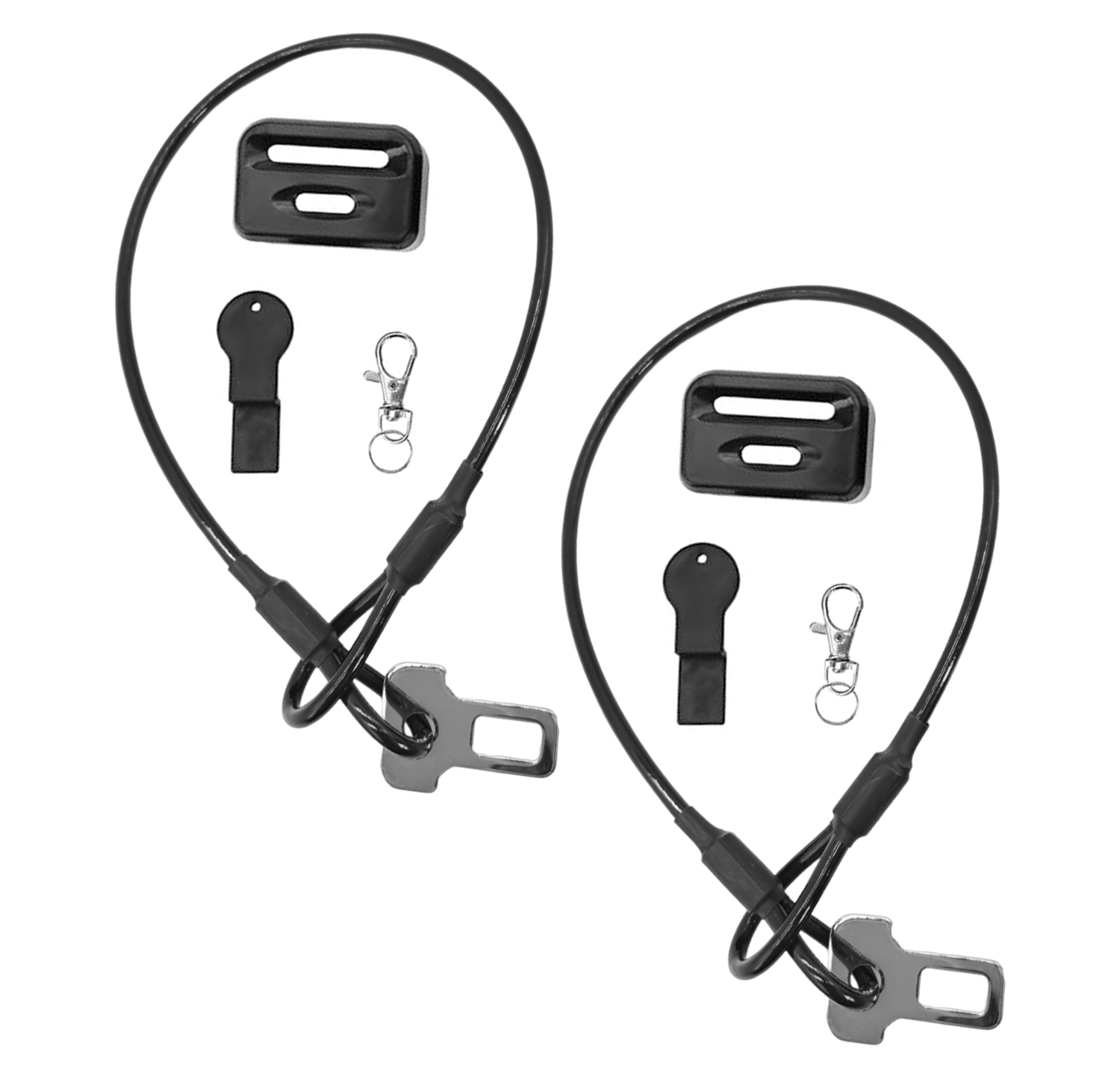 2 Pack Safety Rope Seat Belt L - огляд і ціна Door Lock