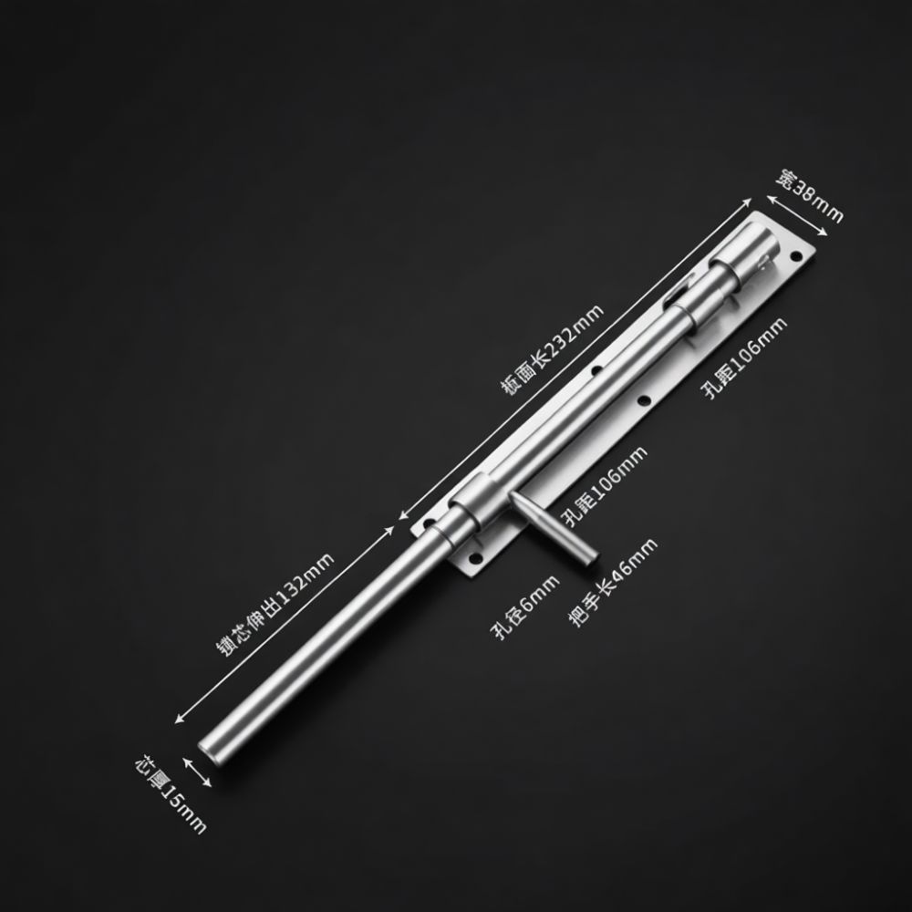 304 Stainless Steel Door Bolt  - огляд і ціна Home Improvement Fence