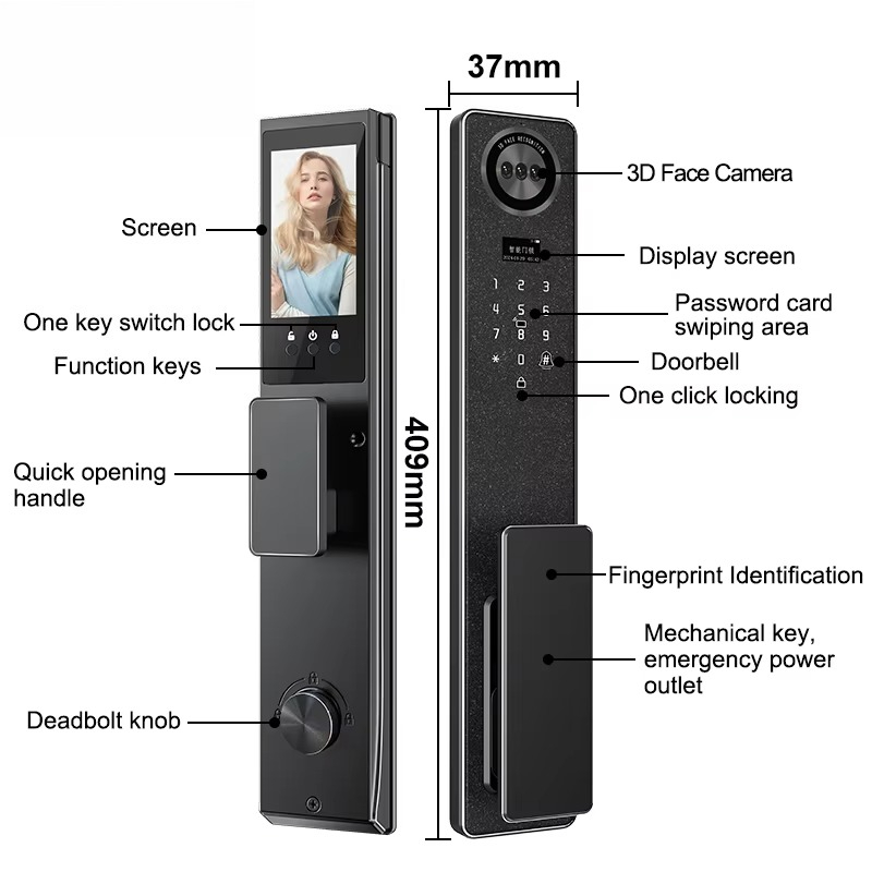 Tuya WiFi Smart Door Lock, Hom - огляд і ціна Door Lock