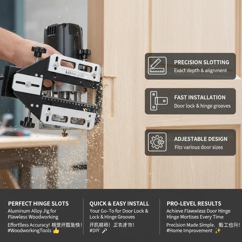 Aluminum Alloy Mortise Templat - огляд і ціна Door Lock