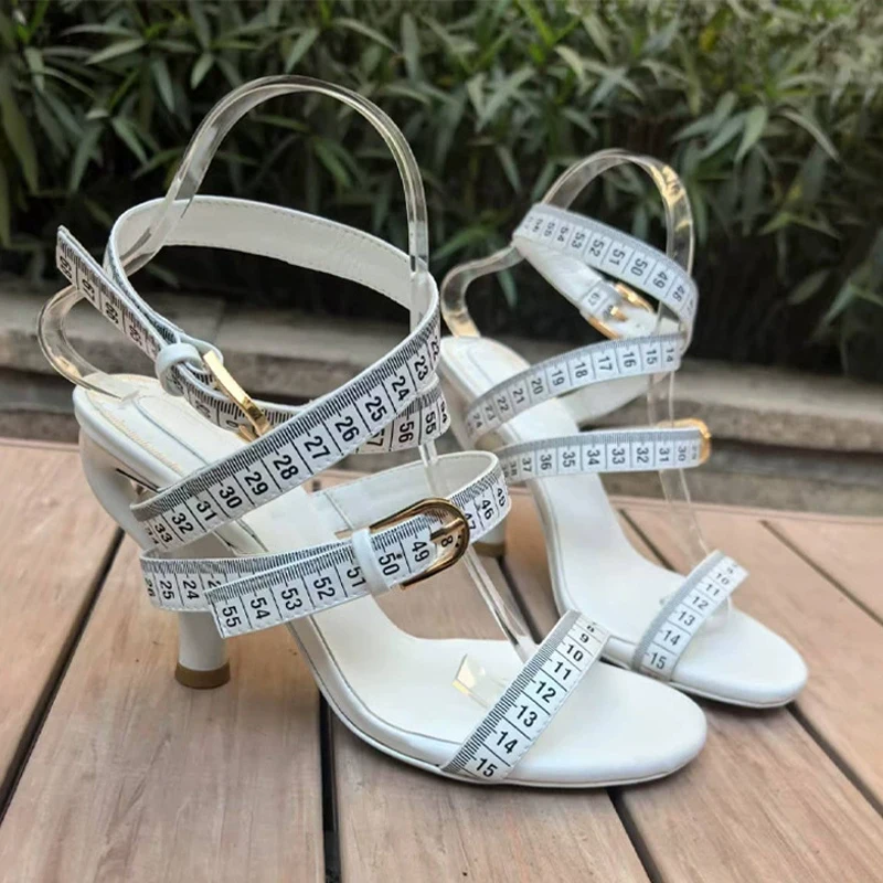 White Measuring Tape Cross Str - огляд і ціна Tape Measure