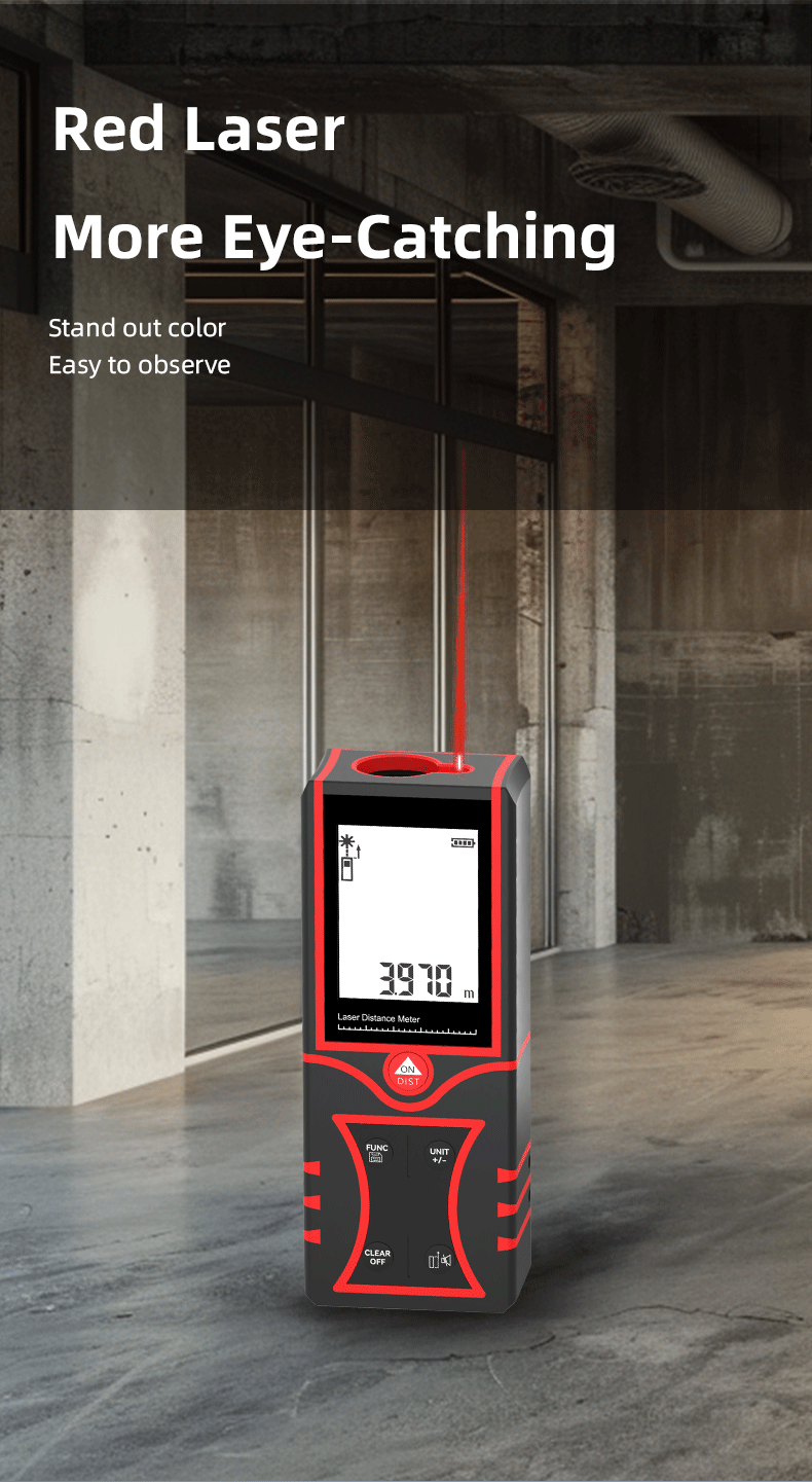 Model GS-16 Industrial Red Las - огляд і ціна Tape Measure