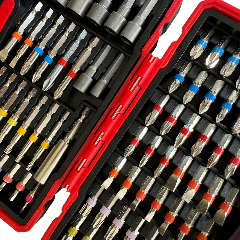 83Pcs Screwdriver Bit Set Impa - огляд і ціна Drill Bits