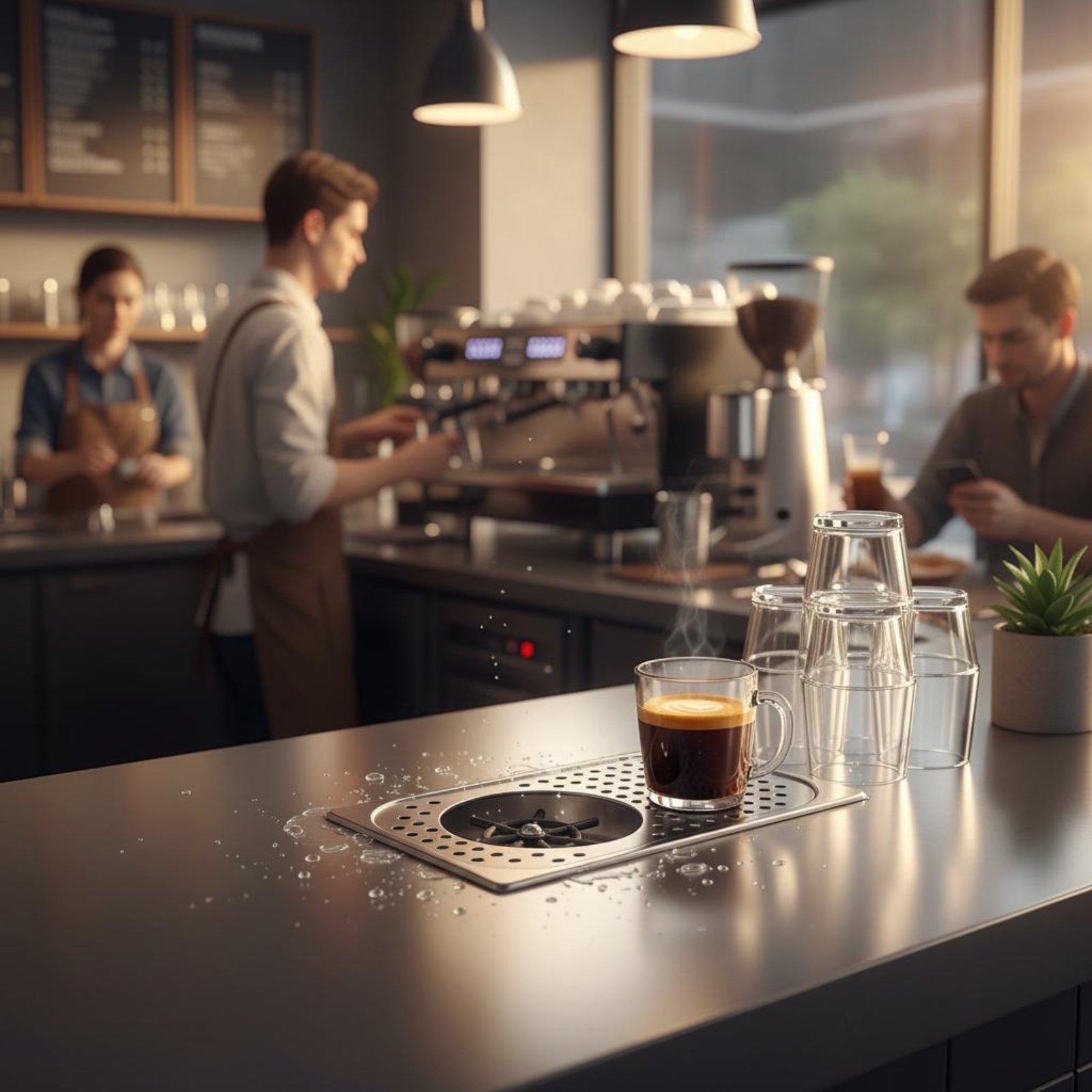 Automatic Cup Rinser Multi-Ang - огляд і ціна Faucet