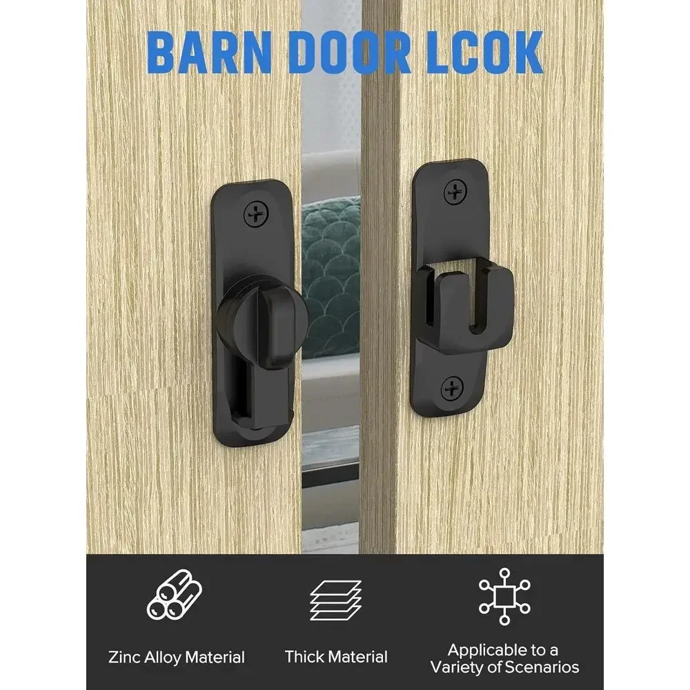 90/180 Degree Flip Barn Door L - огляд і ціна Door Lock