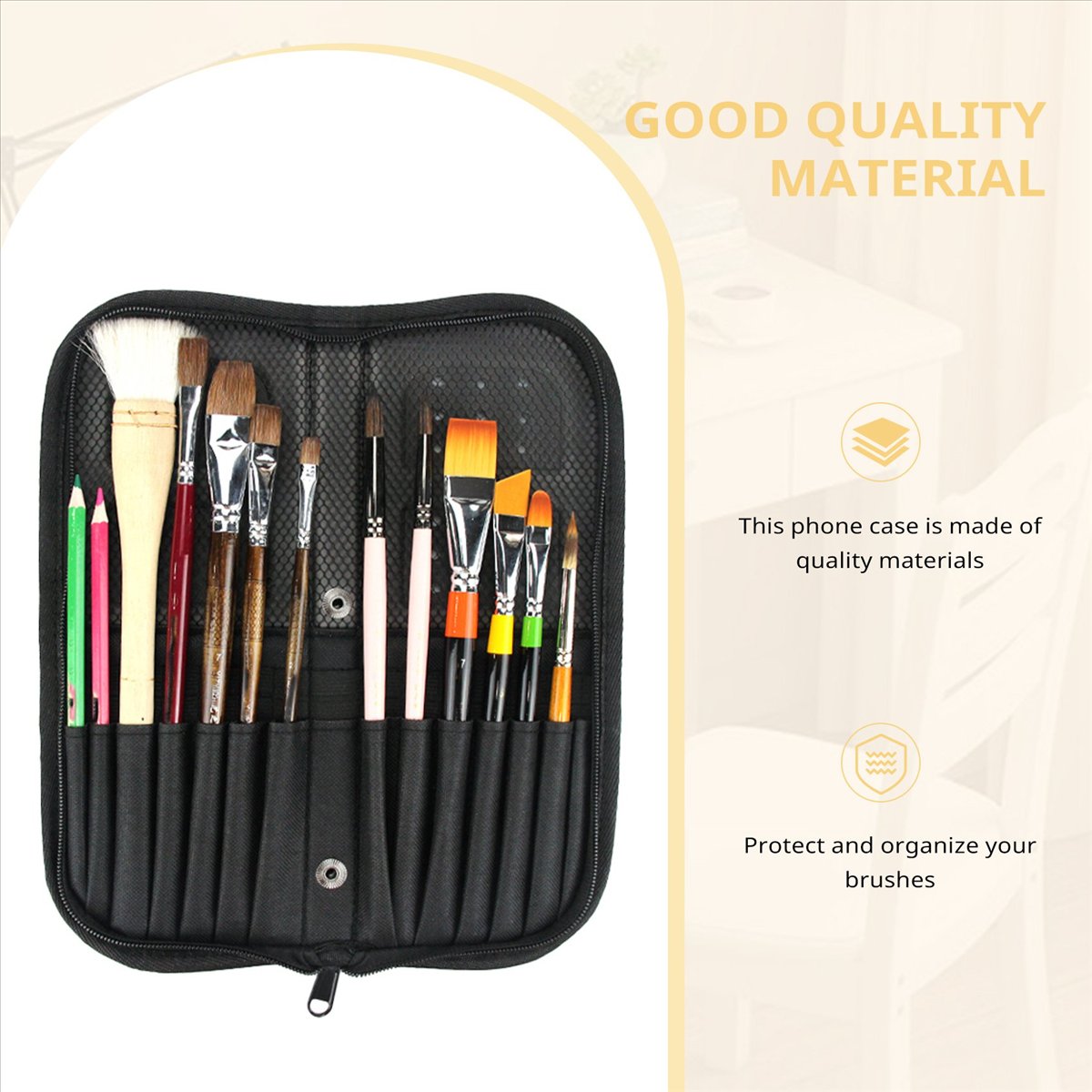 (A02R] 38Cm Artist Paint Brush - огляд і ціна Paint Brush