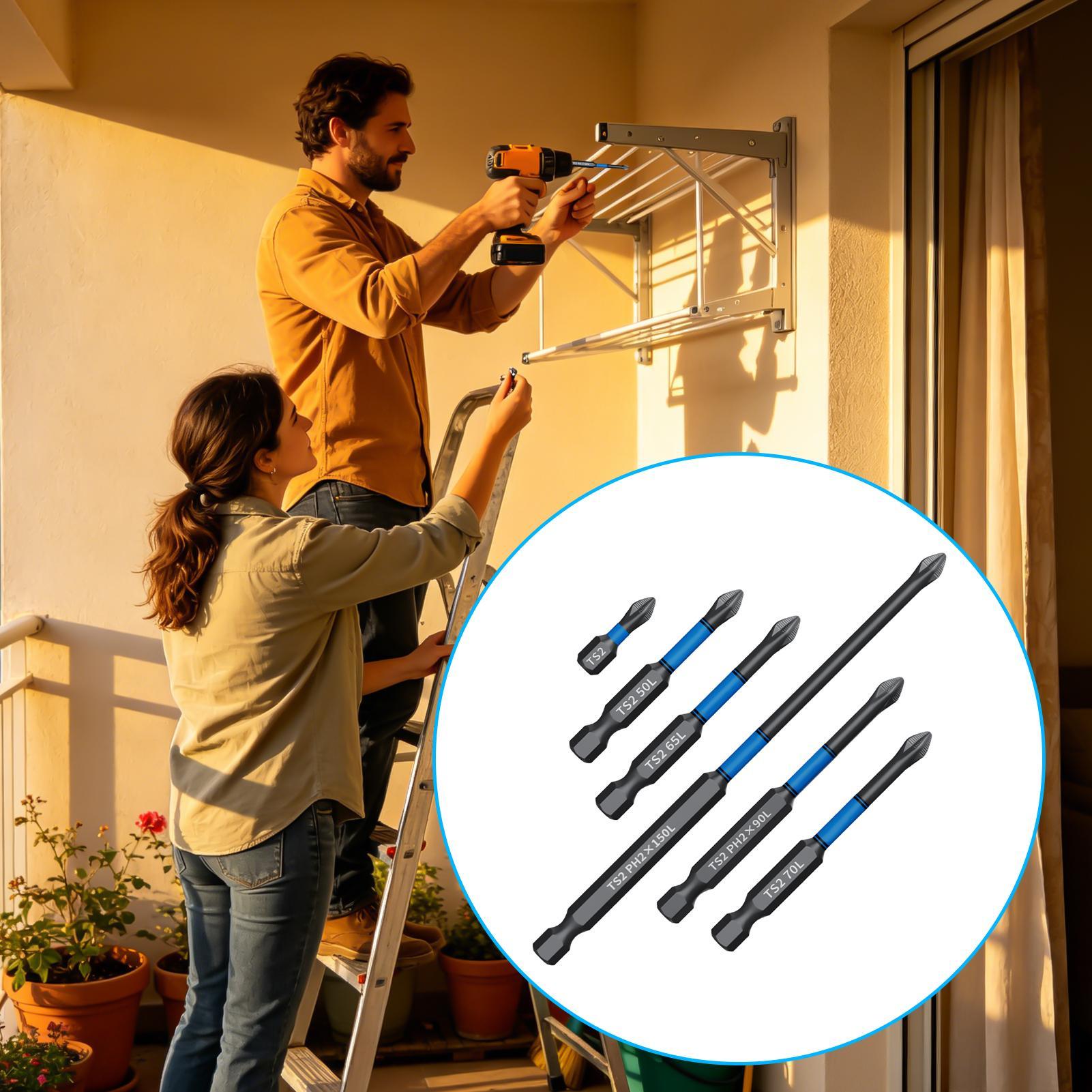 Drill Screwdriver Bit Set 6-Pi - огляд і ціна Drill Bits