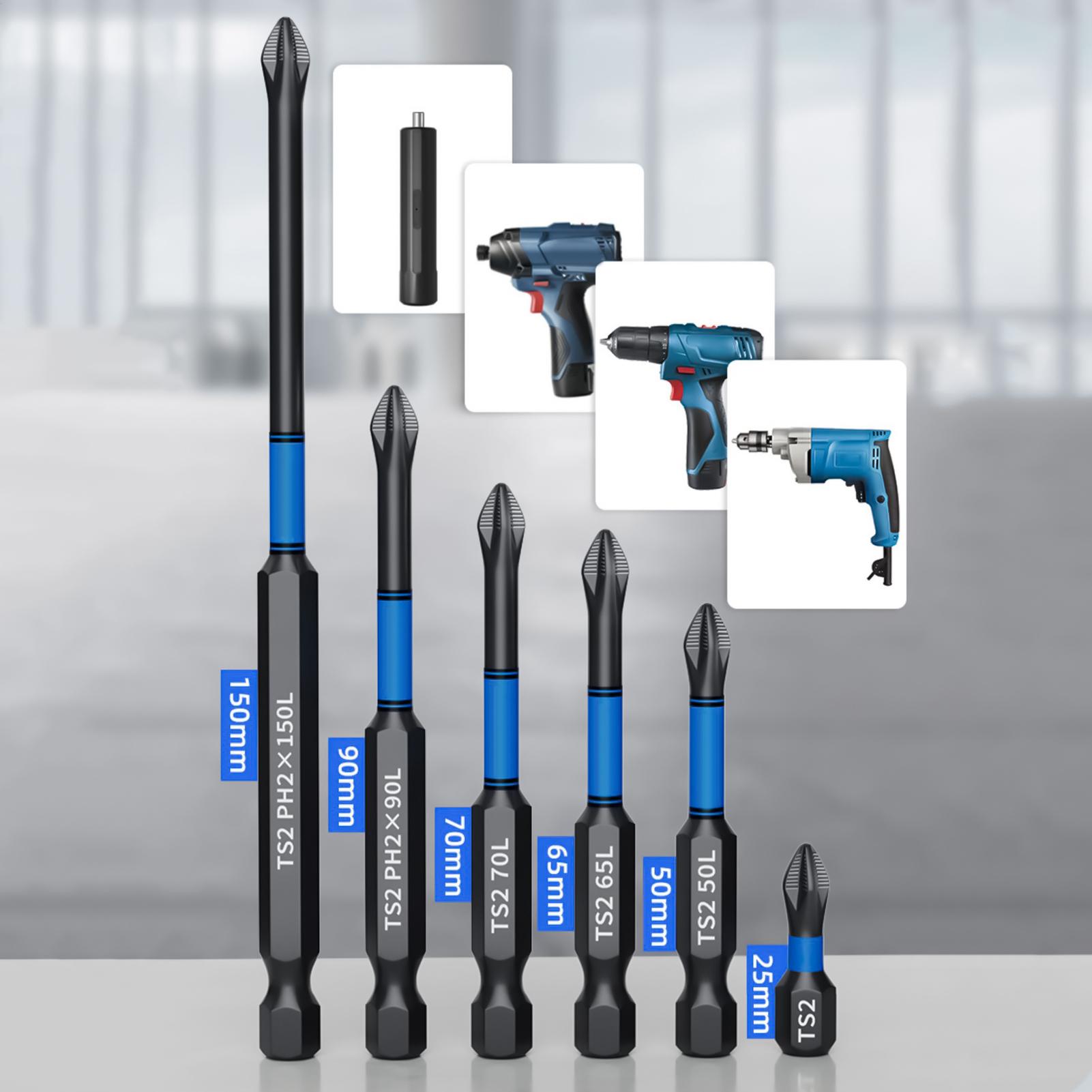 Drill Screwdriver Bit Set 6-Pi - огляд і ціна Drill Bits
