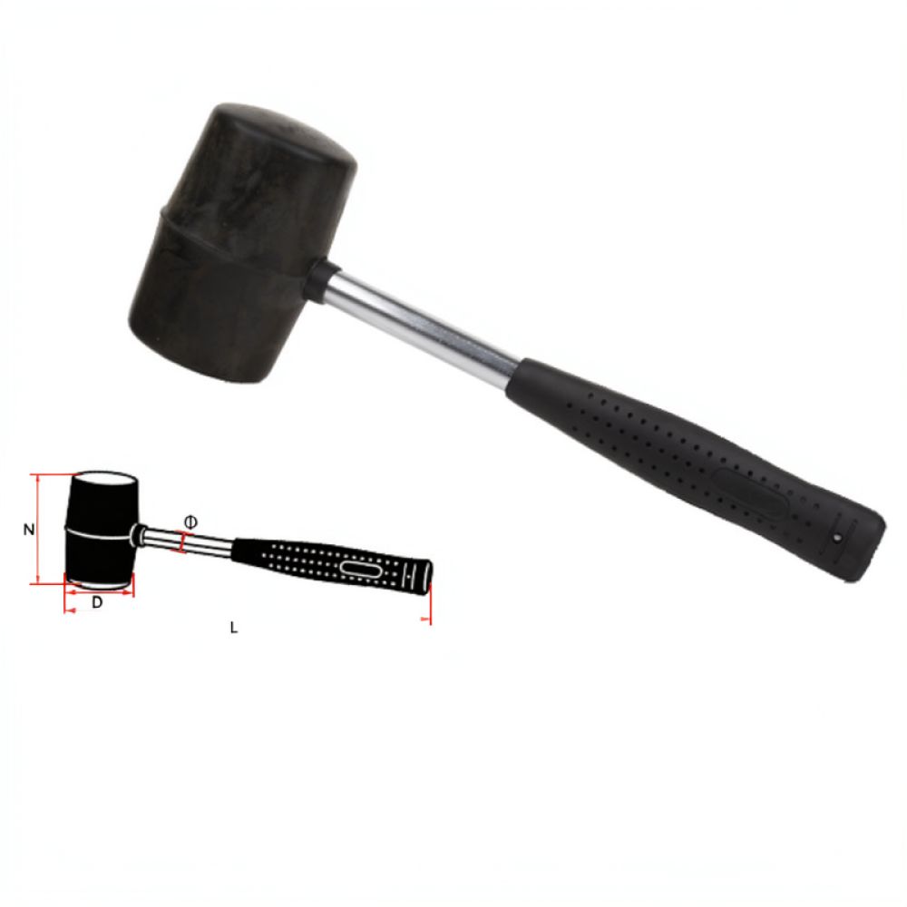 Premium Rubber Mallet For Cera - огляд і ціна Home Improvement Mark