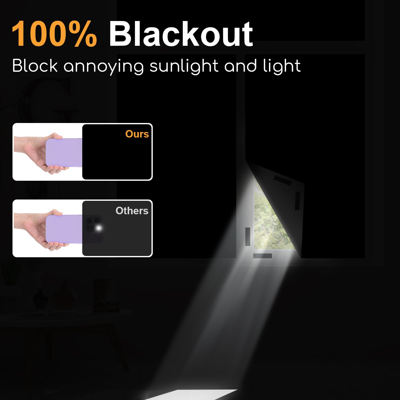 Blackout Blinds Stick On Tempo - огляд і ціна Curtain Rods