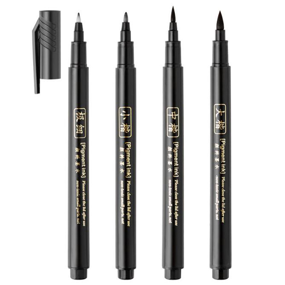 4pc Brush Pen Calligraphy Pen  - огляд і ціна Paint Brush