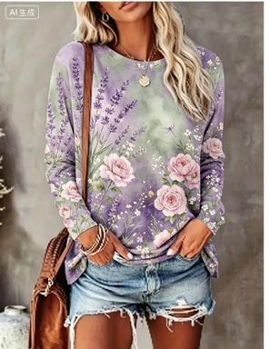 Women Long Sleeve T‑Shirt Grad - огляд і ціна Wallpaper