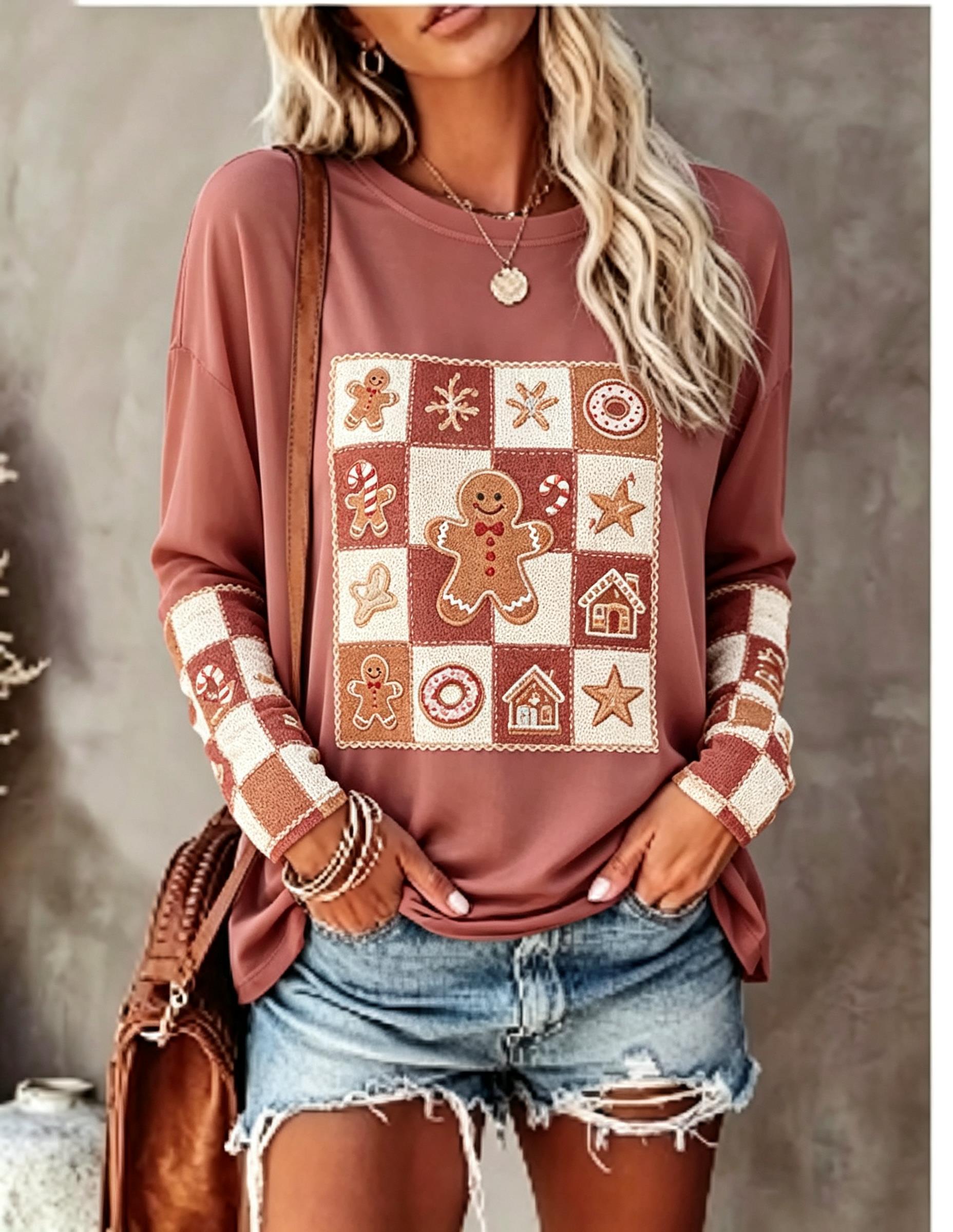 Women Long Sleeve T Shirt Fox  - огляд і ціна Wallpaper