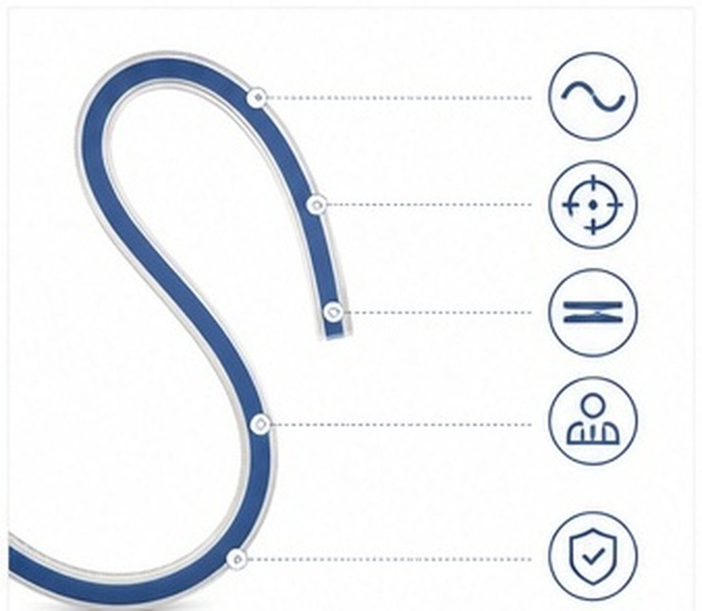 Plastic Flexible Curve Ruler S - огляд і ціна Tape Measure