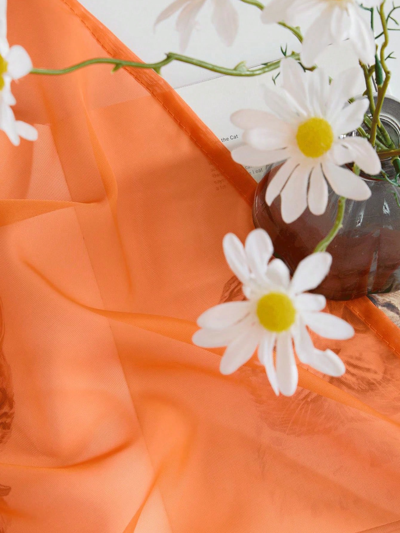 1pc Elegant Transparent Orange - огляд і ціна Curtain Rods