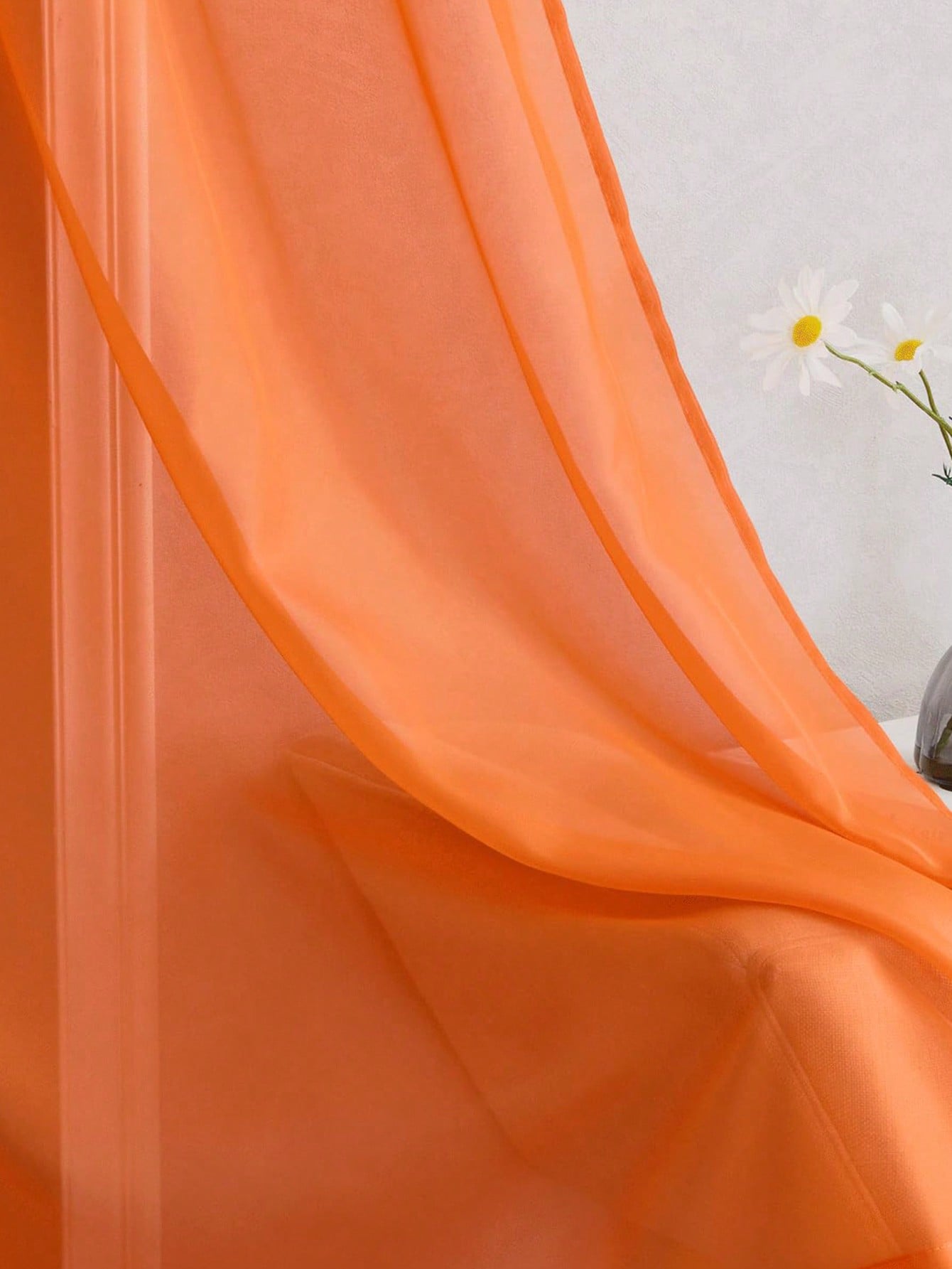 1pc Elegant Transparent Orange - огляд і ціна Curtain Rods