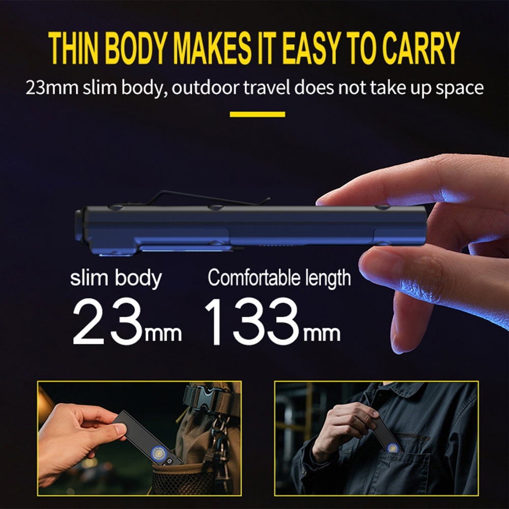 Ultra-Thin EDC Rechargeable LE - огляд і ціна Light Switch