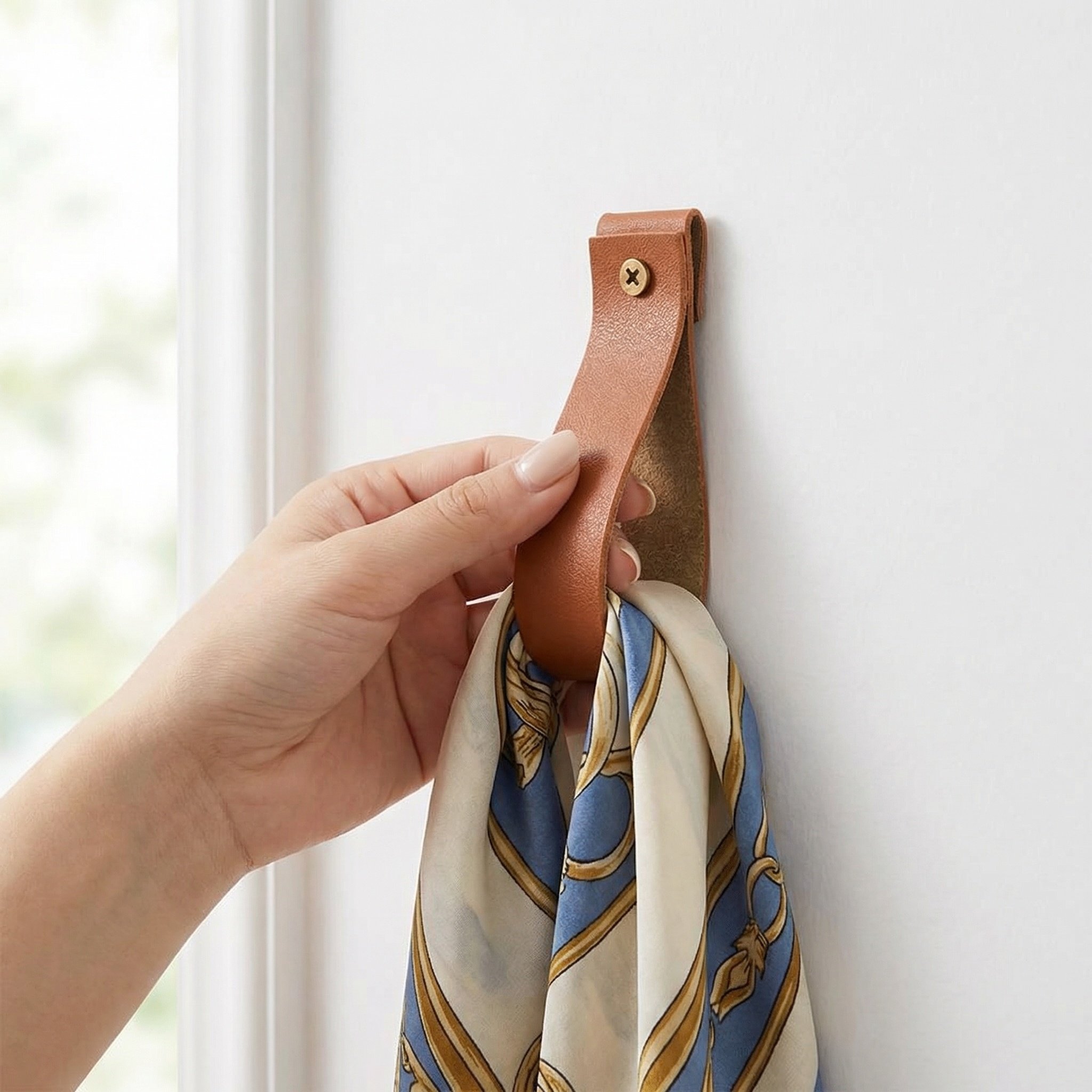 6Pcs PU Wall Hooks 4.7 Inch Mi - огляд і ціна Curtain Rods