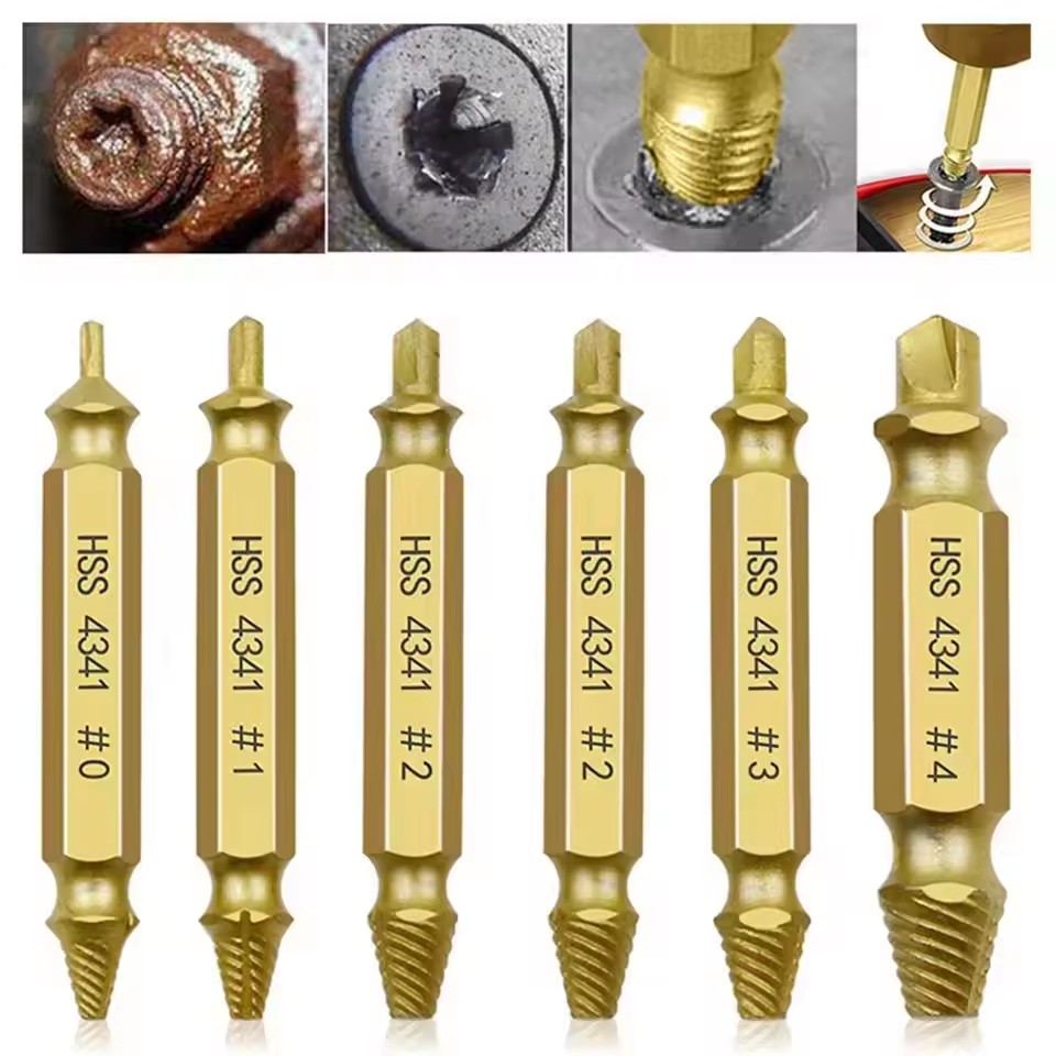 Damaged Broken Screw Extractor - огляд і ціна Drill Bits