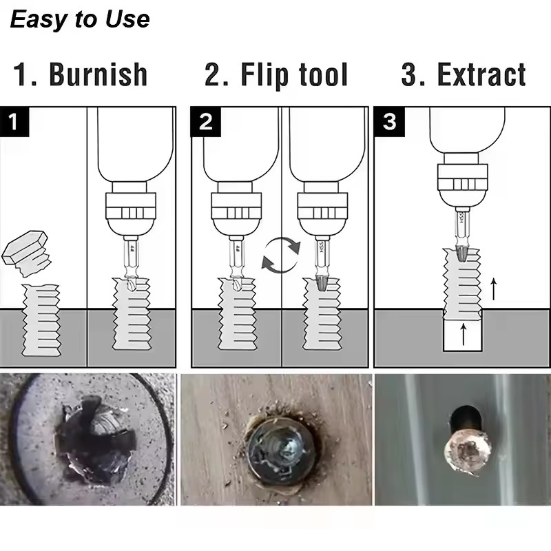 Damaged Broken Screw Extractor - огляд і ціна Drill Bits