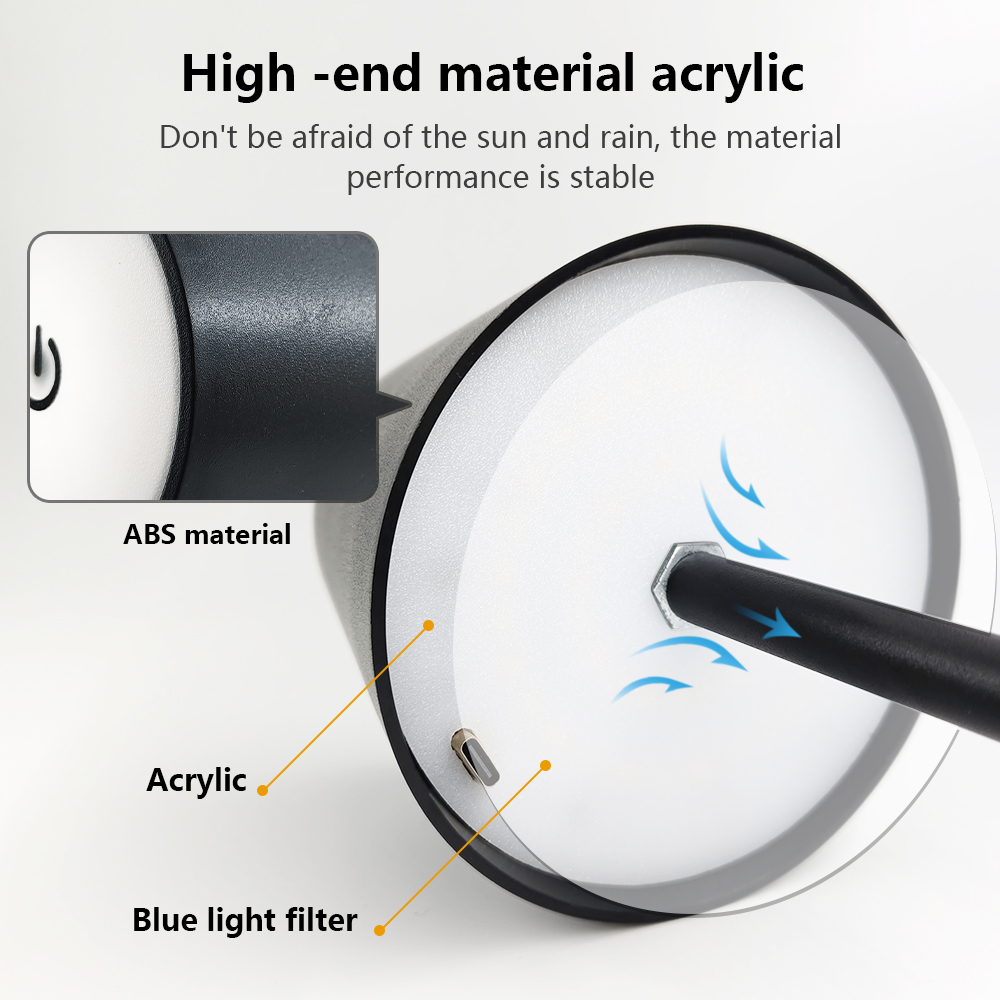 LED Rechargeable Desk Light Wi - огляд і ціна Light Switch