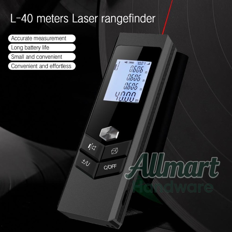 Handheld 40m Laser Distance Me - огляд і ціна Tape Measure